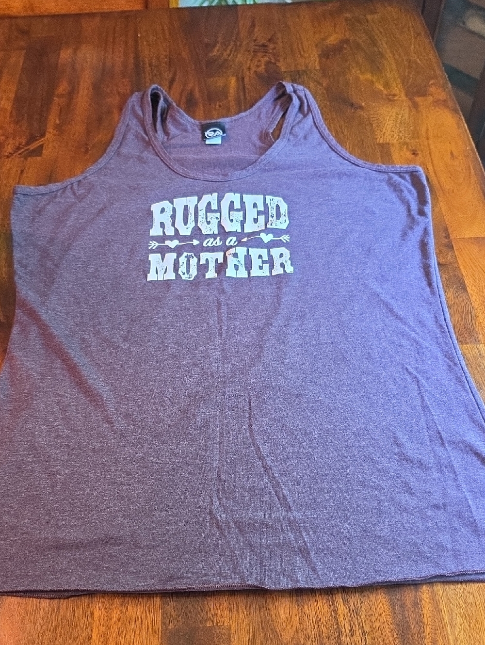 Rugged American Tank Top RUGGED AS A MOTHER XXL